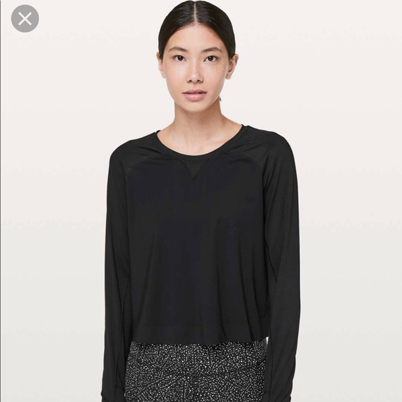 Lululemon Crop LS - Picture 3 of 3